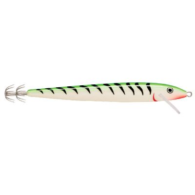 Totanara Rapala Floater Squid 13 cm GGT Glow Green Tiger