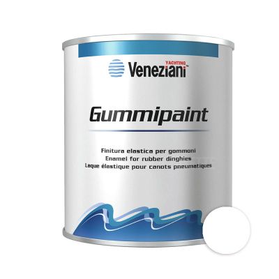 Smalto elastico per Gommoni Veneziani Gummipaint 0,50 LT BIANCO