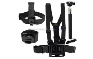 KIT 117 DAZZNE ACCESSORI PER ACTION CAMERA SPORT 8 PEZZI