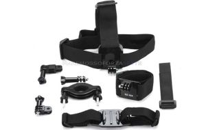 KIT 113 DAZZNE ACCESSORI PER ACTION CAMERA SPORT 6 PEZZI