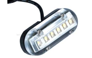 Luce plafoniera a 6 led impermeabile