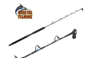Canna pesca Kristal Fishing Halibut per mulinelli elettrici