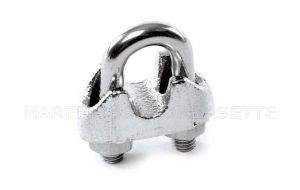 Morsetto a cavallotto Inox per serrare cavi