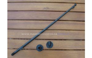 Asta per bandiera in plastica con basi 39cm