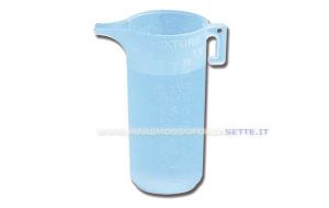 Caraffina graduata per preparazione miscela