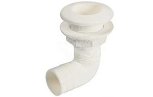 SCARICO A MARE CON GOMITO 90° IN NAYLON