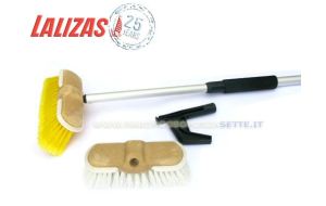 Set di pulizia spazzole con manico Lalizas