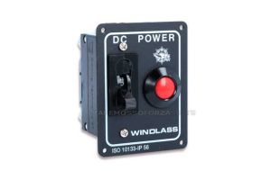 Pannello con magnetotermico  per salpa ancora