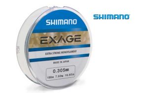 Monofilo Shimano Exage 1000 Metri da Ø 0,25 a Ø 0,50 mm