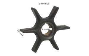 Girante Mercury Mariner Ø 58,80 mm, 6 Pale 47-42038