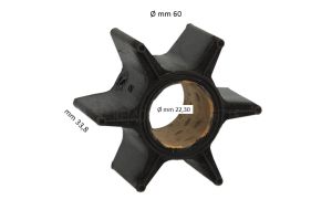 Girante Mercury Mariner Ø 60 mm, 6 Pale  47-65960