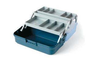 VALIGETTA DUE RIPIANI COPERCHIO TRASPARENTE