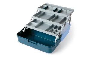 VALIGETTA 3 RIPIANI COPERCHIO TRASPARENTE 