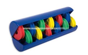 Tubo con 12 avvolgilenza rotondi porta finali