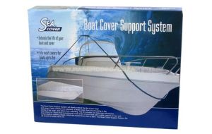 Sistema di sostegno per telo copertura barca