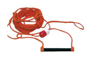 Corda traino per sci nautico con maniglia regolamentare