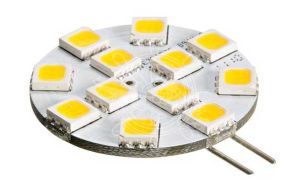 Lampadina led a disco per plafoniere tipo G4 laterale 200 lumen