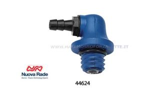 Pipetta per ritorno carburante per serbatoio sogliola