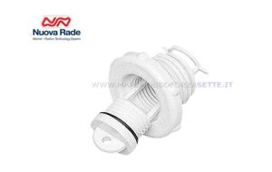 Scarico in mare in plastica con tappo imperdibile