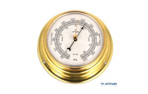 Barometro Altitude 852 serie Ø 127mm Ottone Lucidato