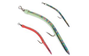 Anguilla in silicone Tiger 10cm busta 5 pezzi