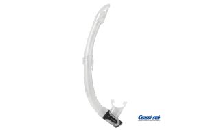 Tubo aereatore Cressi Sub Gamma Clear con valvola di scarico