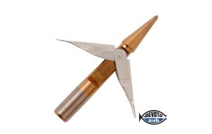 Arpione conico in acciaio inox temperato