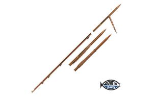 Asta australiana Inox Ø 6,5 mm una aletta con pinne