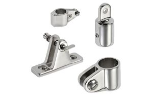 Accessori inox 316 per tendalini della barca