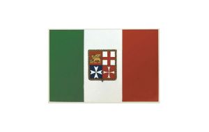 Bandiera Adesiva Italia Marina Mercantile