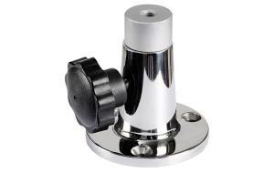 Base per faro con Filetto Ø 8mm per superficie piana.