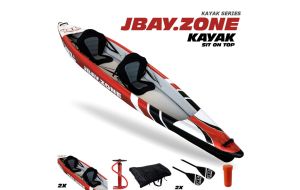 Canoa Gonfiabile Jbay.zone 425 DUO Kayak in Drop-Stitch