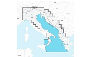 Cartografia Garmin Navionics+™ NSEU014R Adriatico Italy 010-C1239-20