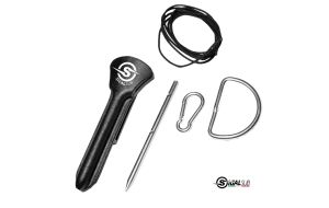 Cavo porta pesci con fodero Sigalsub Nero