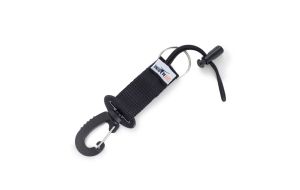 Clip porta torcia subacquea con anello inox