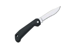 Coltello nautico con lama inox MAC B91 NERO 18,5 cm