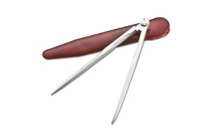 Compasso speciale satinato per carteggio nautico