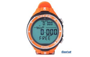 Orologio Cressi Sub King Arancio computer per Apnea