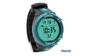 Orologio Cressi Sub Nepto VERDE computer per Apnea