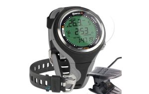 Mares Smart APNEA Grey Computer sub con Interfaccia USB, protezione, prolunga
