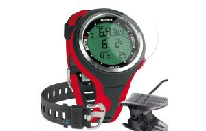 Computer sub Mares Smart Rosso, Interfaccia USB, protezione, prolunga