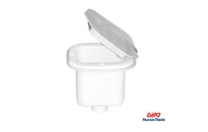 Contenitore rettangolare per doccia barca con tappo