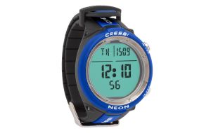 Computer Cressi Sub Neon BLU Orologio Sub