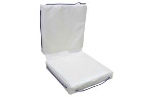 Cuscino galleggiante per barca Lalizas doppio in Sky bianco cm 83x40x6,5