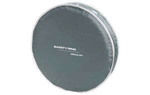 Contenitore in tessuto per salvagente anulare GRIGIO