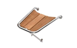 Delfiniera in Teak Plancetta di Prua Cm 750x500x330