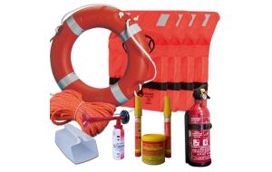 Dotazioni di sicurezza per natanti entro 3 miglia per 4 persone