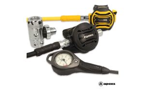 Apeks XTX50 DIN300 Erogatore subacqueo con Octopus XTX40 e Manometro