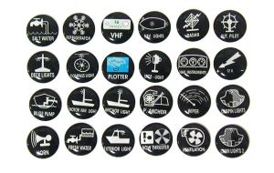 ETICHETTE ADESIVE PER PANNELLI barca