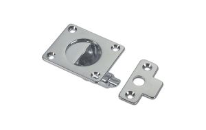 Ferma sportelli nautico in ottone cromato 